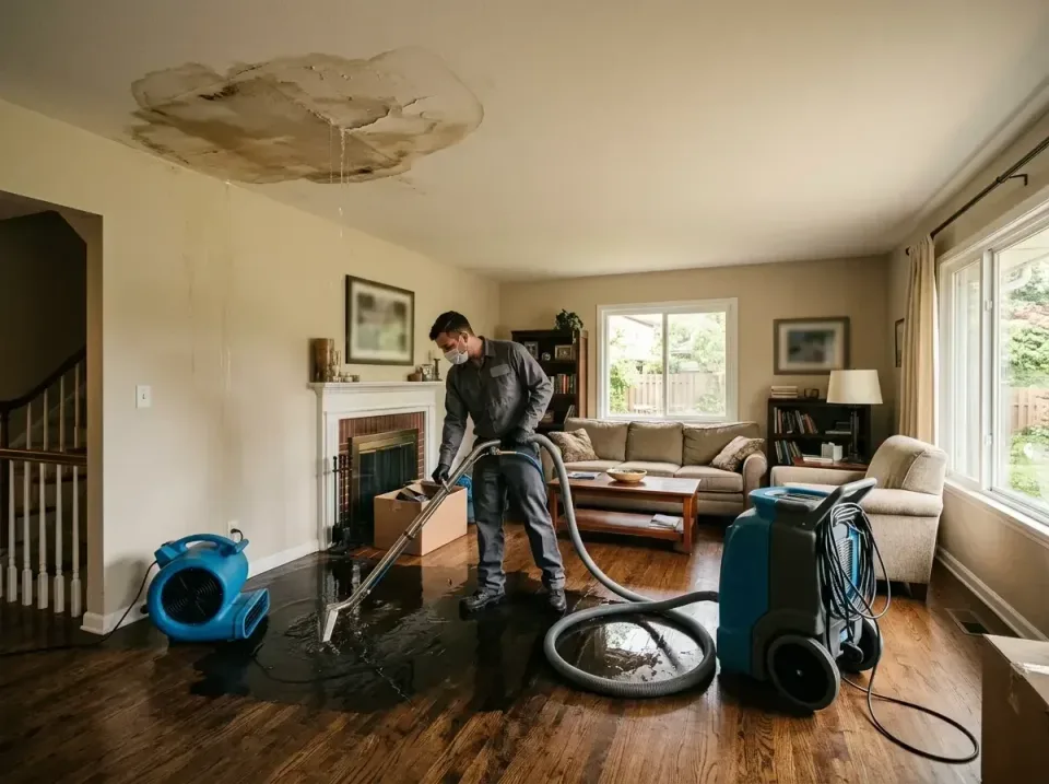 attic-pipe-burst-ceiling-drip-008 — frequently asked questions, Water Damage Restoration & Carpet Care in Key Center, WA